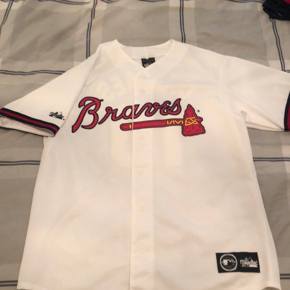 Chipper Jones Atlanta Braves Jersey (Large)